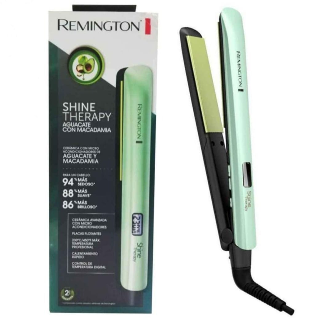 Plancha De Cabello  Remington Shine Therapy Aguacate Generic 